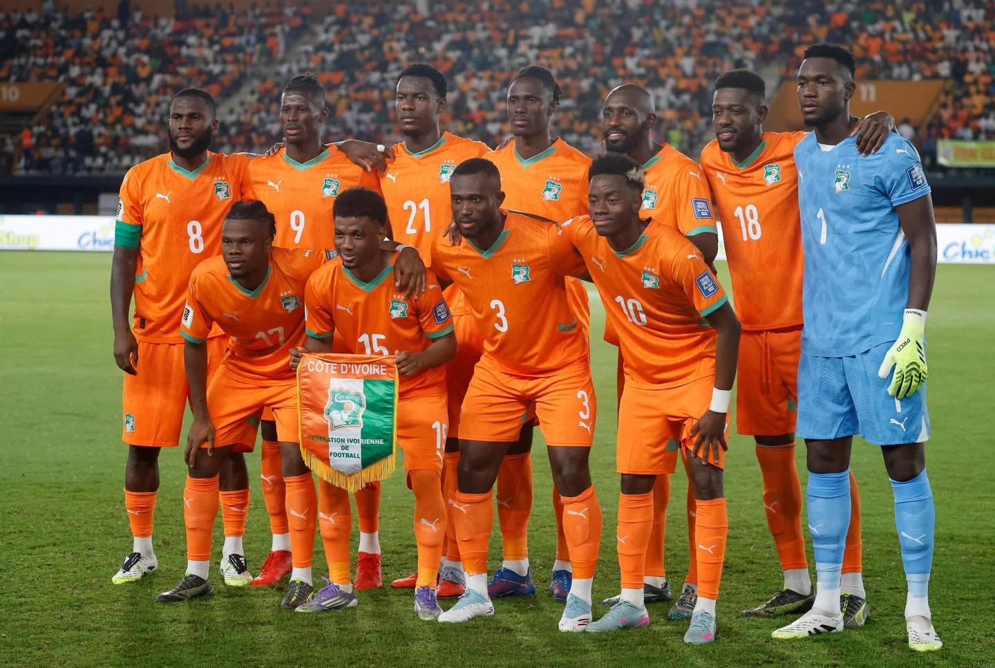 foto de equipo para Ivory Coast